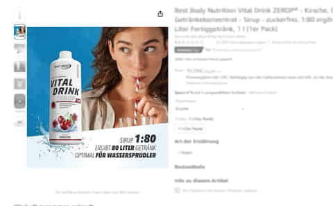 Produktbilder optimieren: Beispiel Best Body Nutrition Produktbilder optimieren: Beispiel Best Body Nutrition