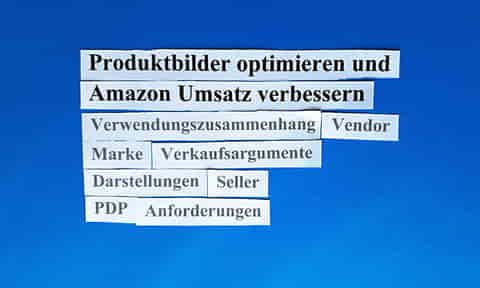 Produktbilder optimieren und Amazon Umsatz verbessern